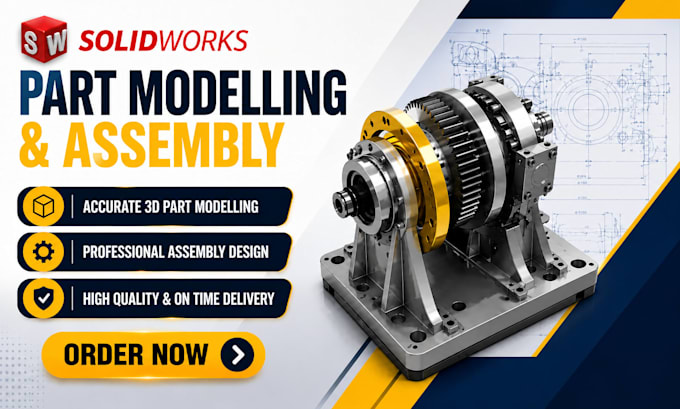 design mechanical parts and assemblies using solidworks
