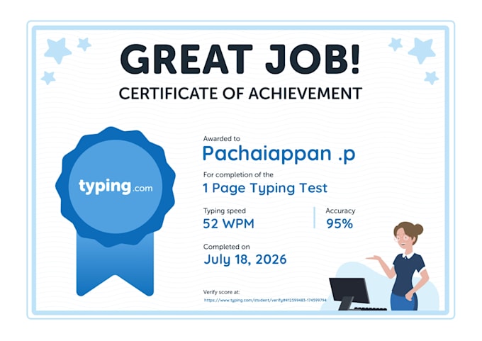 do fast and accurate typing work and data entry