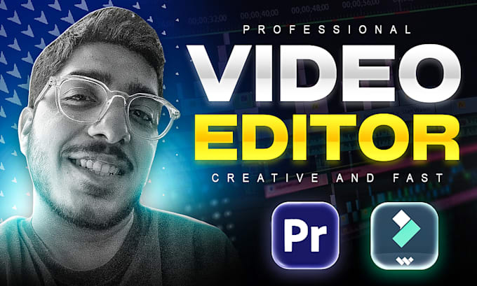 do professional video editing for youtube, gaming and social media