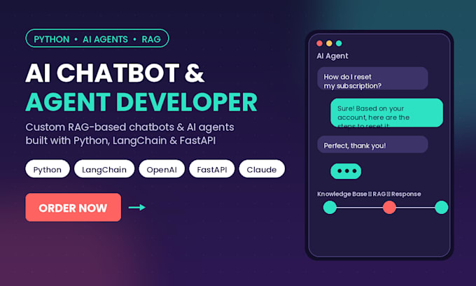 build a custom ai chatbot or rag based application using python and llms
