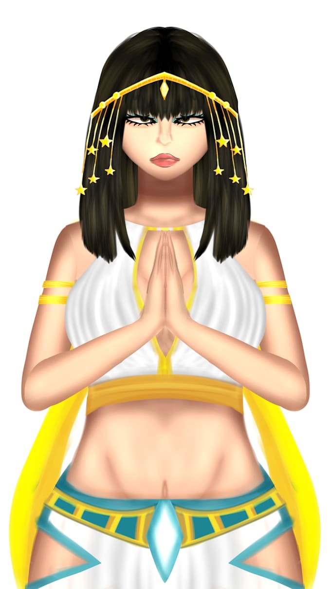 draw custom semi anime portrait and pixel art avatar,