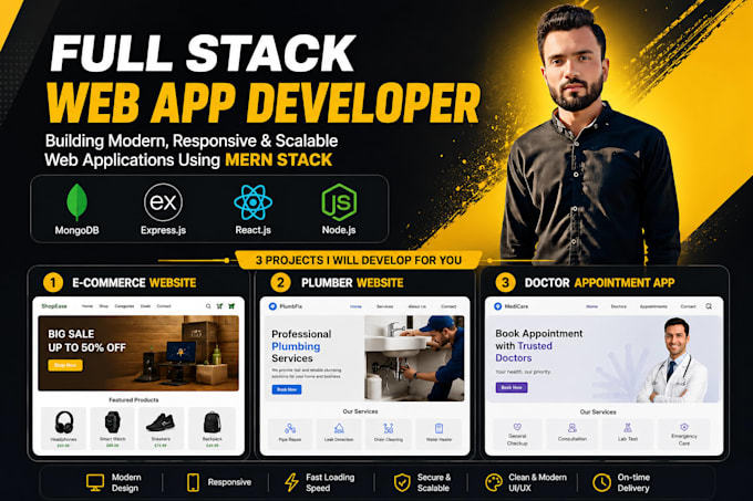 full stack mern website development