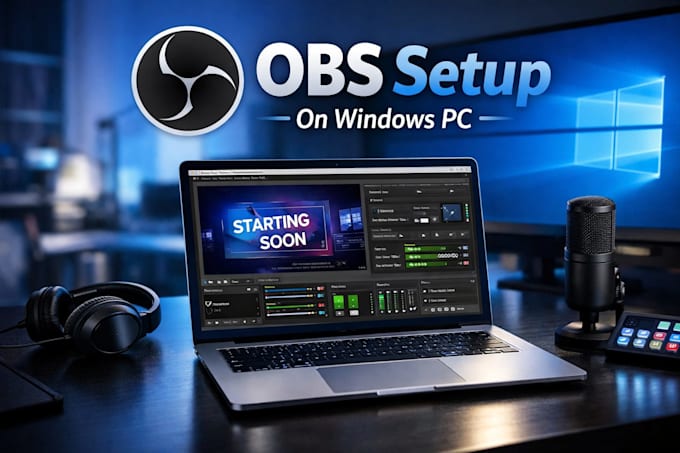 obs setup in windows PC