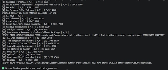 scrape any website and deliver clean structured data in CSV or json