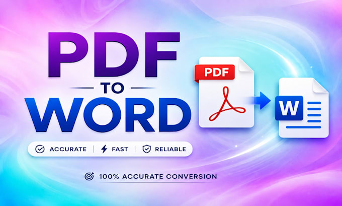 convert PDF to word