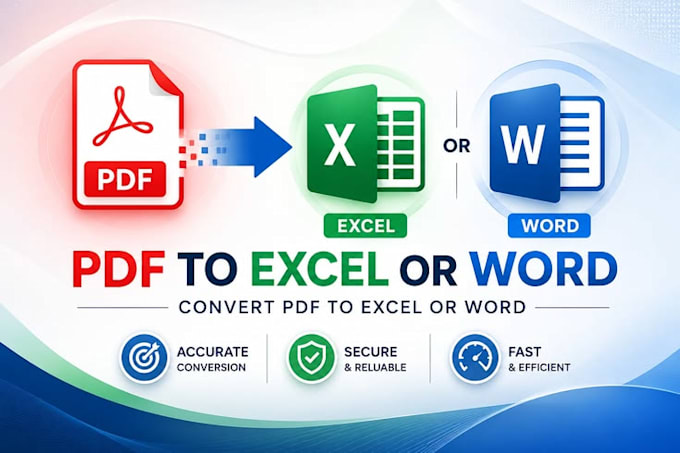 do professional file conversion and pdf to word