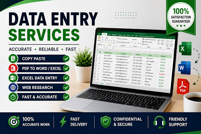 web research and collect data professionally