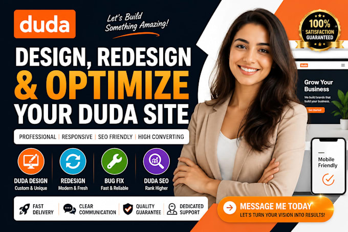 do duda website design ,redesign, duda bug fix, duda website SEO