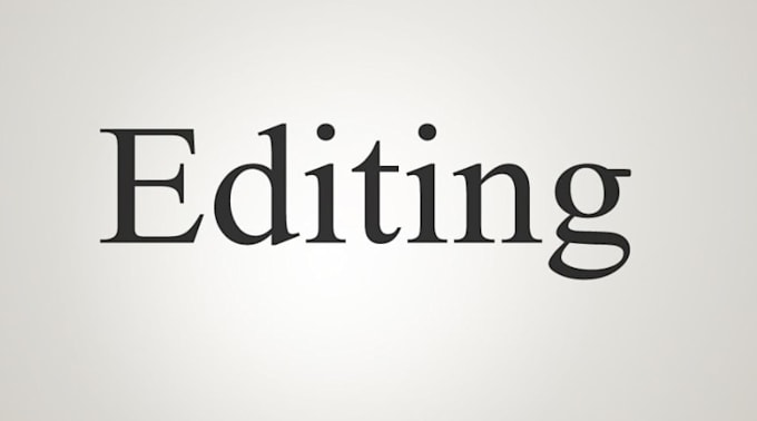 proofread and edit your poetry