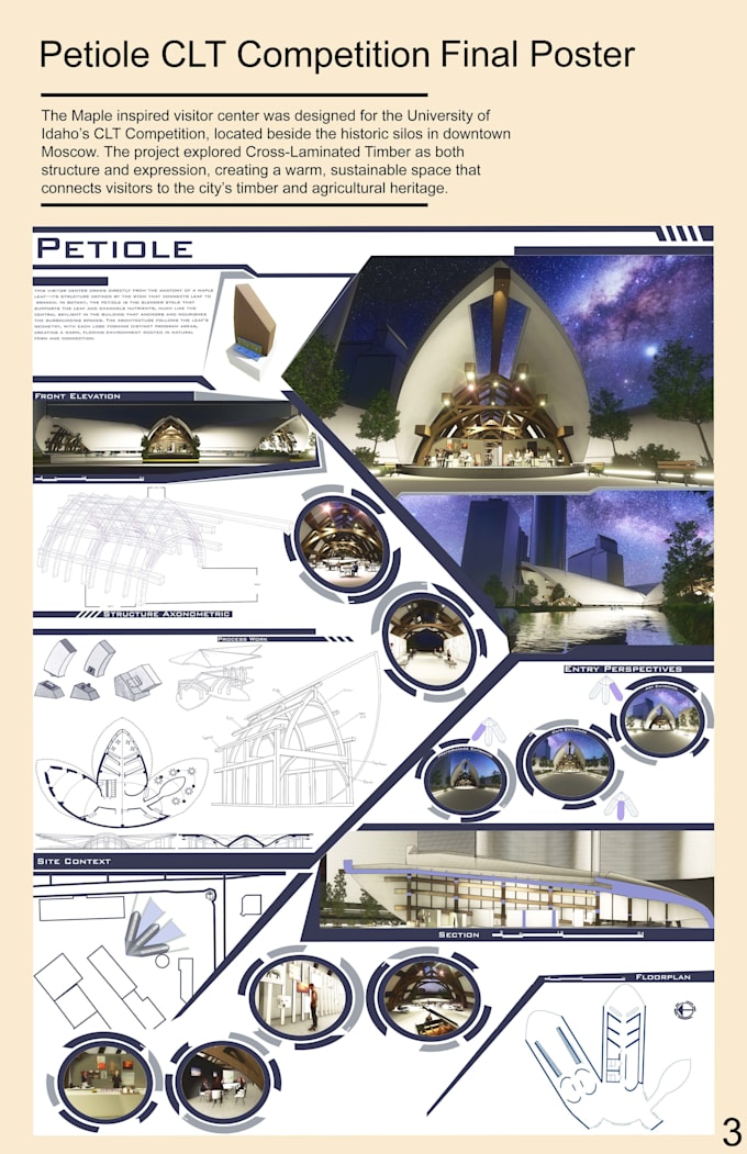 3d model and render building concept ideas