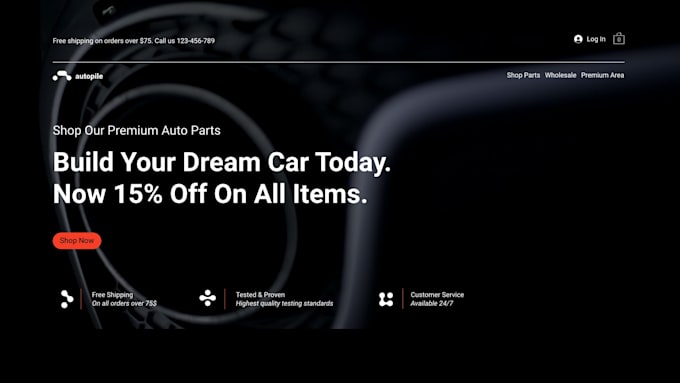 fix and redesign car wash website mobile detailing wix booking website