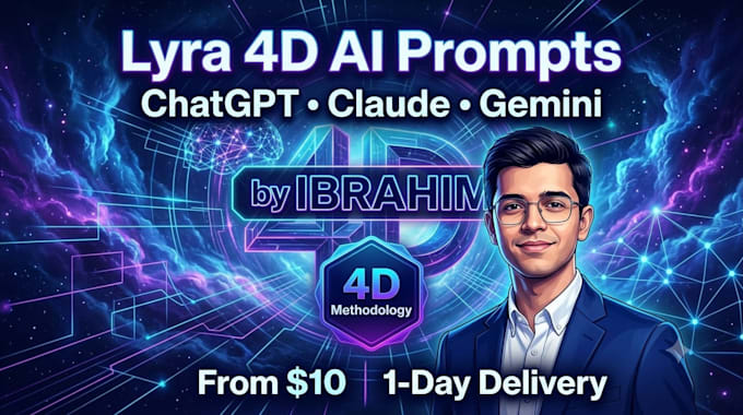 create lyra style 4d ai prompts for chatgpt and claude