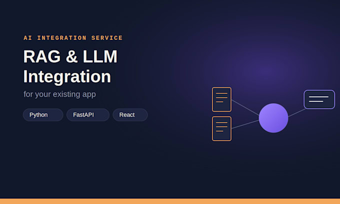 integrate rag and llm features into your existing web or mobile app