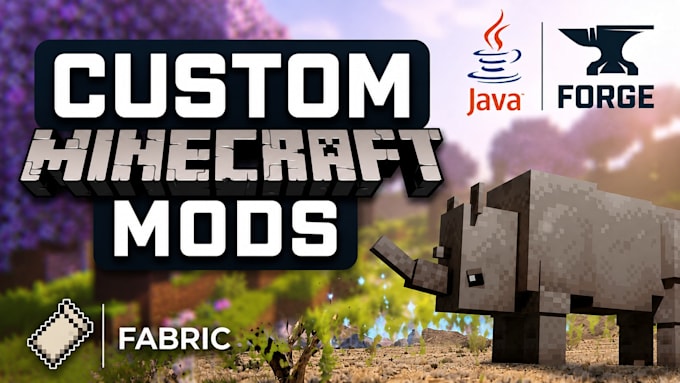 code custom minecraft mods for forge and fabric