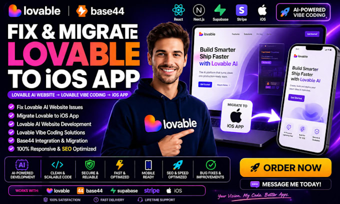 fix migrar lovable to ios app lovable ai website lovable vibe coding base44