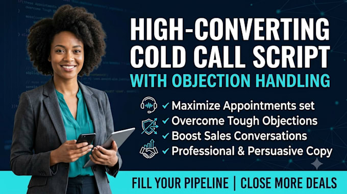 write a high converting cold call script with objection handling for IT agency