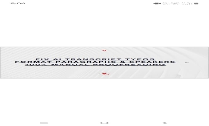 manually clean up and format your transcription audio to text