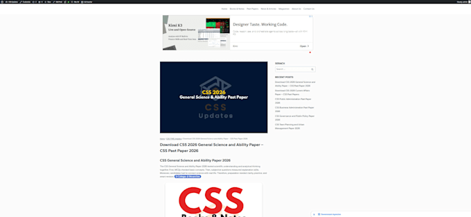 publish wordpress blog posts and articles with on page SEO