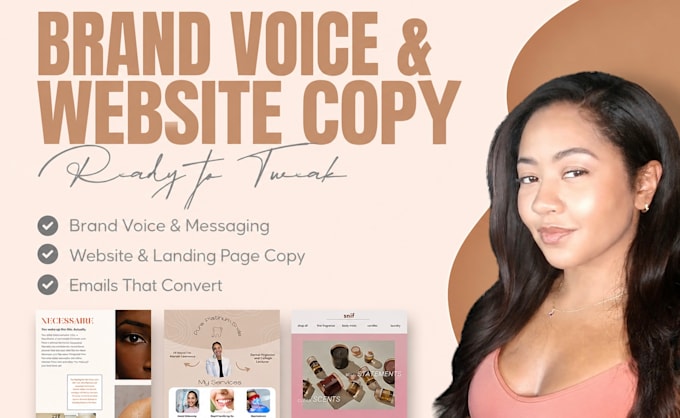 develop your brand voice, tone of voice, and messaging