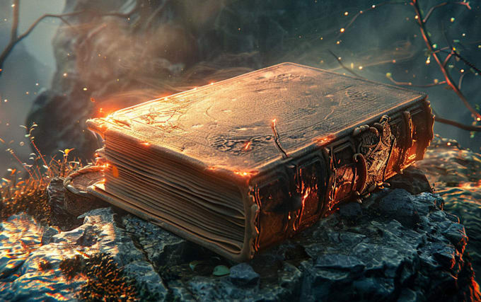 design unique book cover,fantasy book cover