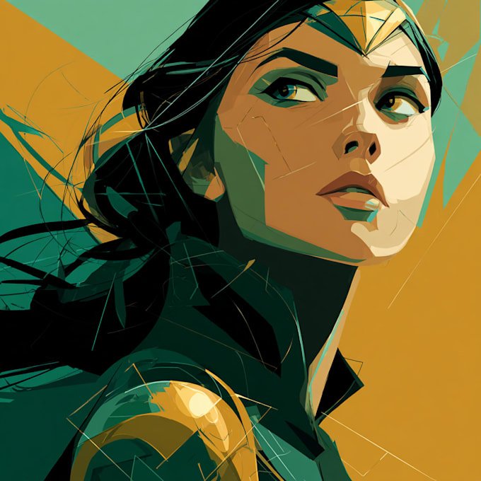 illustrate a superhero comic cover art