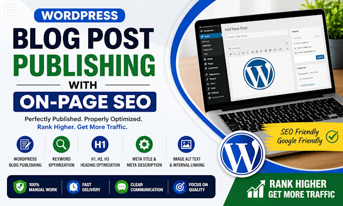 upload and format SEO friendly wordpress blog posts