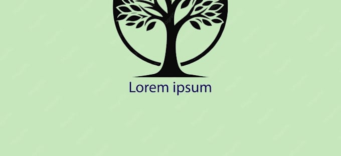 design unique tree service logo for you