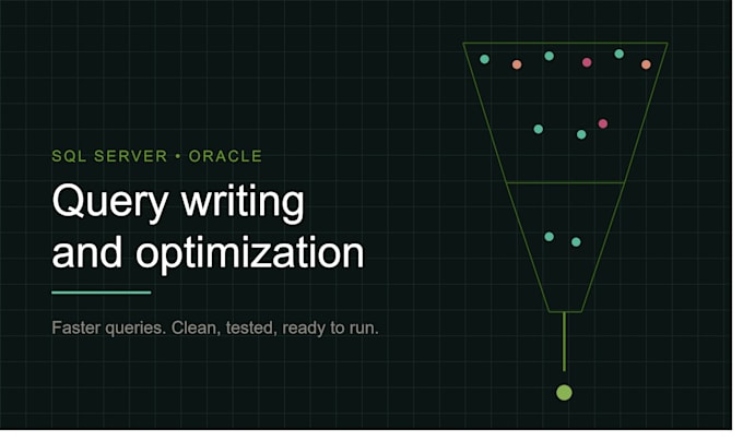 write and optimize sql queries