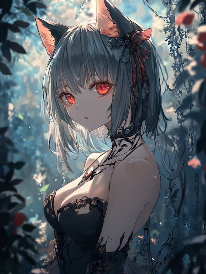 design visual novel anime character
