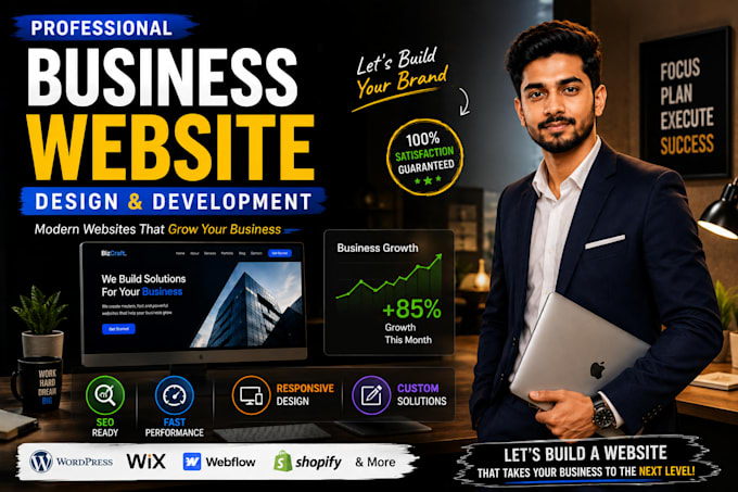 create responsive website , web expert , wordpress expert