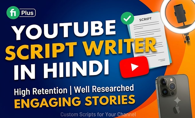write amazing youtube and instagram scripts
