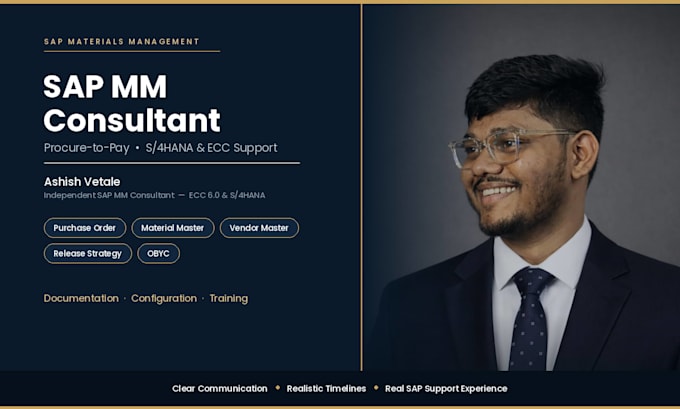 provide sap mm support and procurement documentation