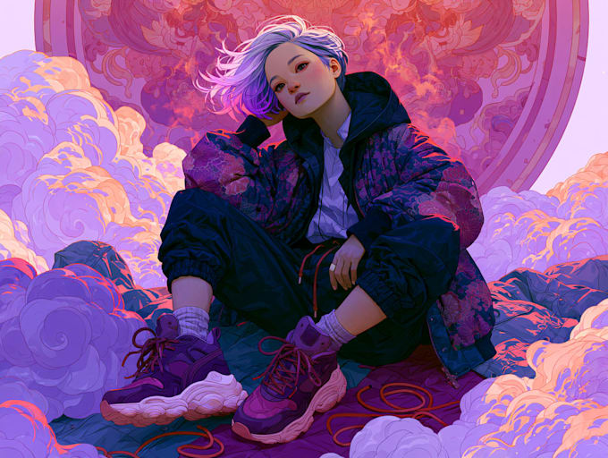 design unique digital collage art illustration