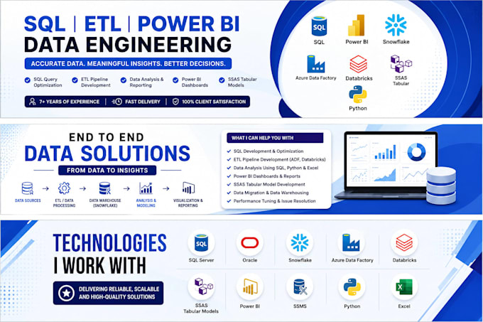 analyze your data using sql, python, excel and power bi