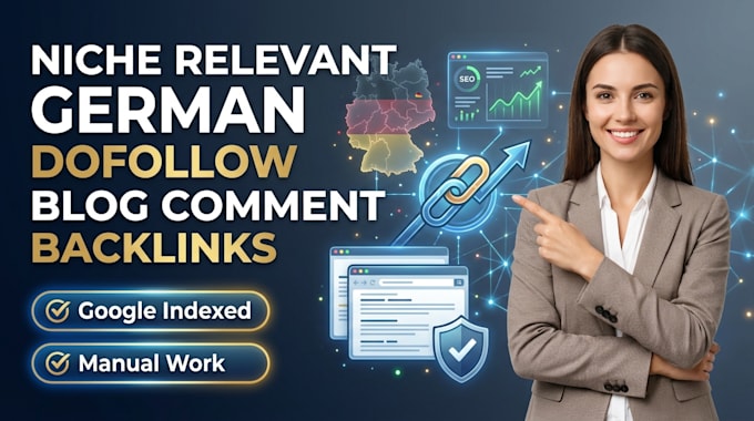 provide niche related german blogs comment backlinks