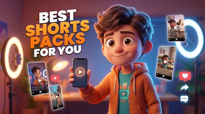 create viral short packs for you