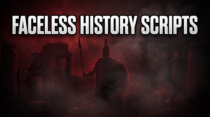 write ancient history documentary scripts for youtube