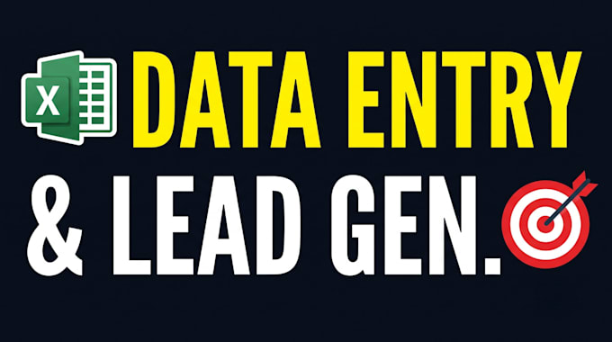 excel data entry, cleanup , CRM data formatting