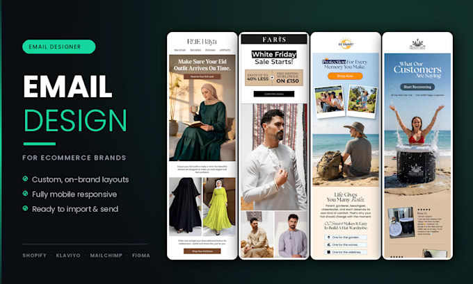 design high converting email templates in figma