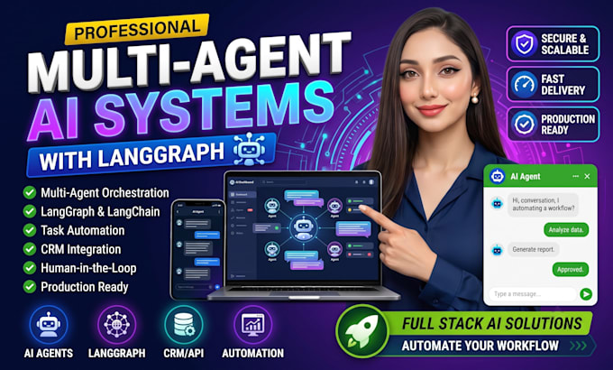 build a multi agent ai system using langgraph and langchain
