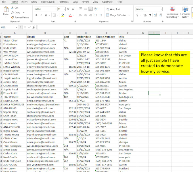 clean and organize your messy excel data