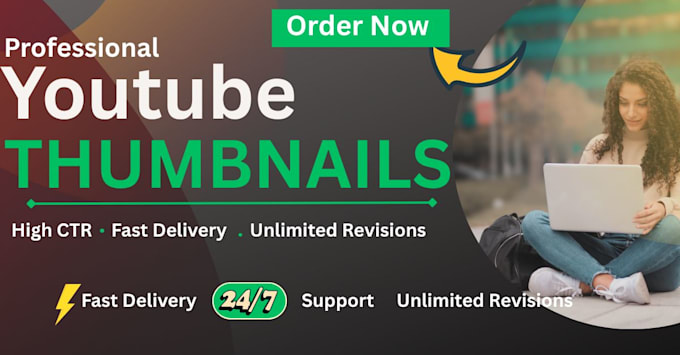 design eye catching yotube thumbnails for high CTR