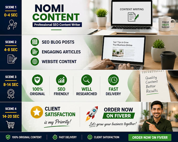 write engaging website content and SEO copy for your business