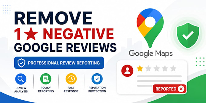 remove fake bad negative google maps business reviews damaging reputation