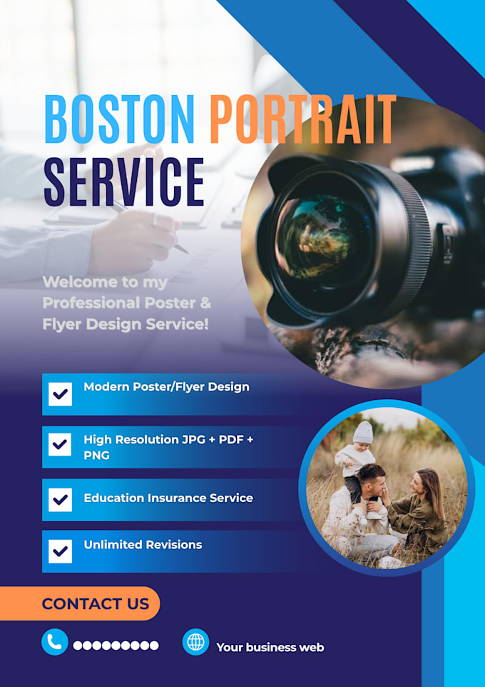 design modern poster flayer and social media post