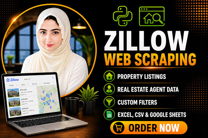 be your zillow web scraper for real estate data