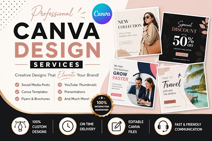 create canva social media design