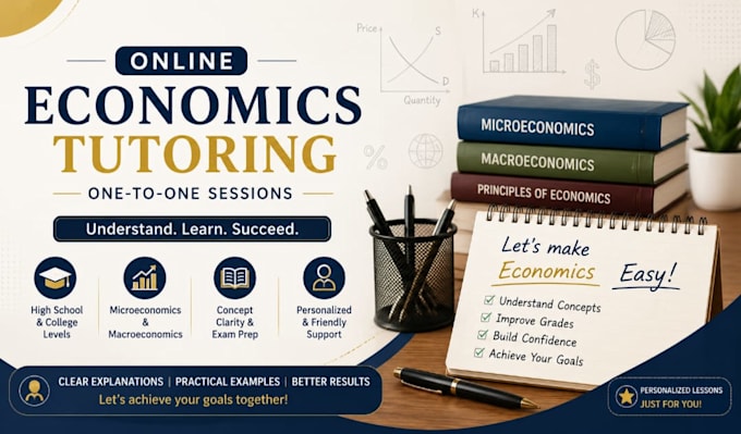 provide online economics tutoring