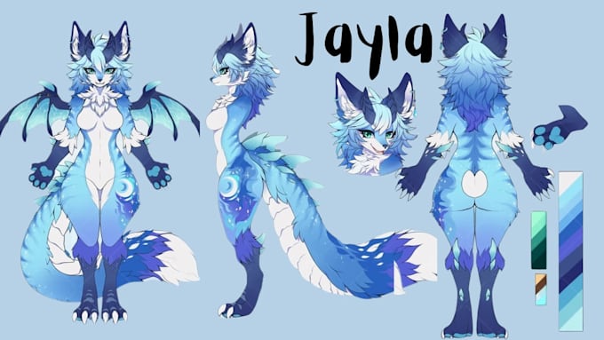 furry ref sheet reference sheet fursona ref sheet character design