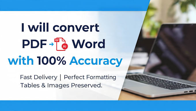 convert PDF to word document with accuracy